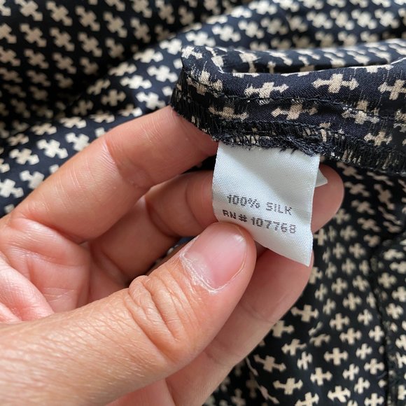 Anthropologie (Parameter) Silk Geometric Shift Dress - Picture 4 of 4